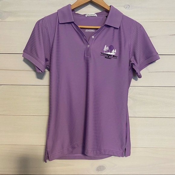 lady divots Tops - LADY DIVOTS driway women’s golf polo sz S